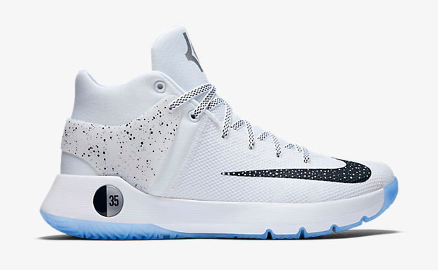 Nike KD Trey 5 III Premium White Black Dot Sneaker